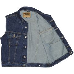 B. Roy M202 Classic Denim Vest