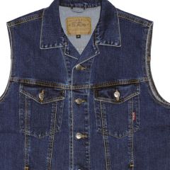 B. Roy Recent Denim Stretch Vest